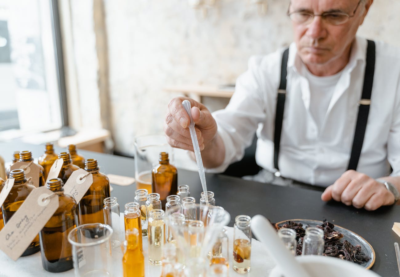 Élaboration d'huiles essentielles